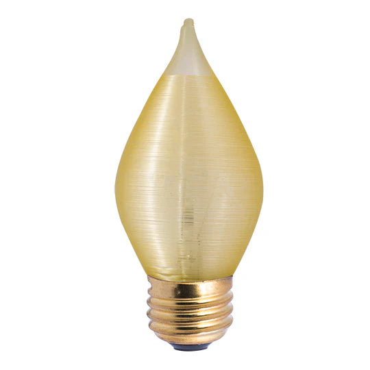 Bulbrite 431140 40C15A 40 Watt C15 Satin Glow Amber Medium E26