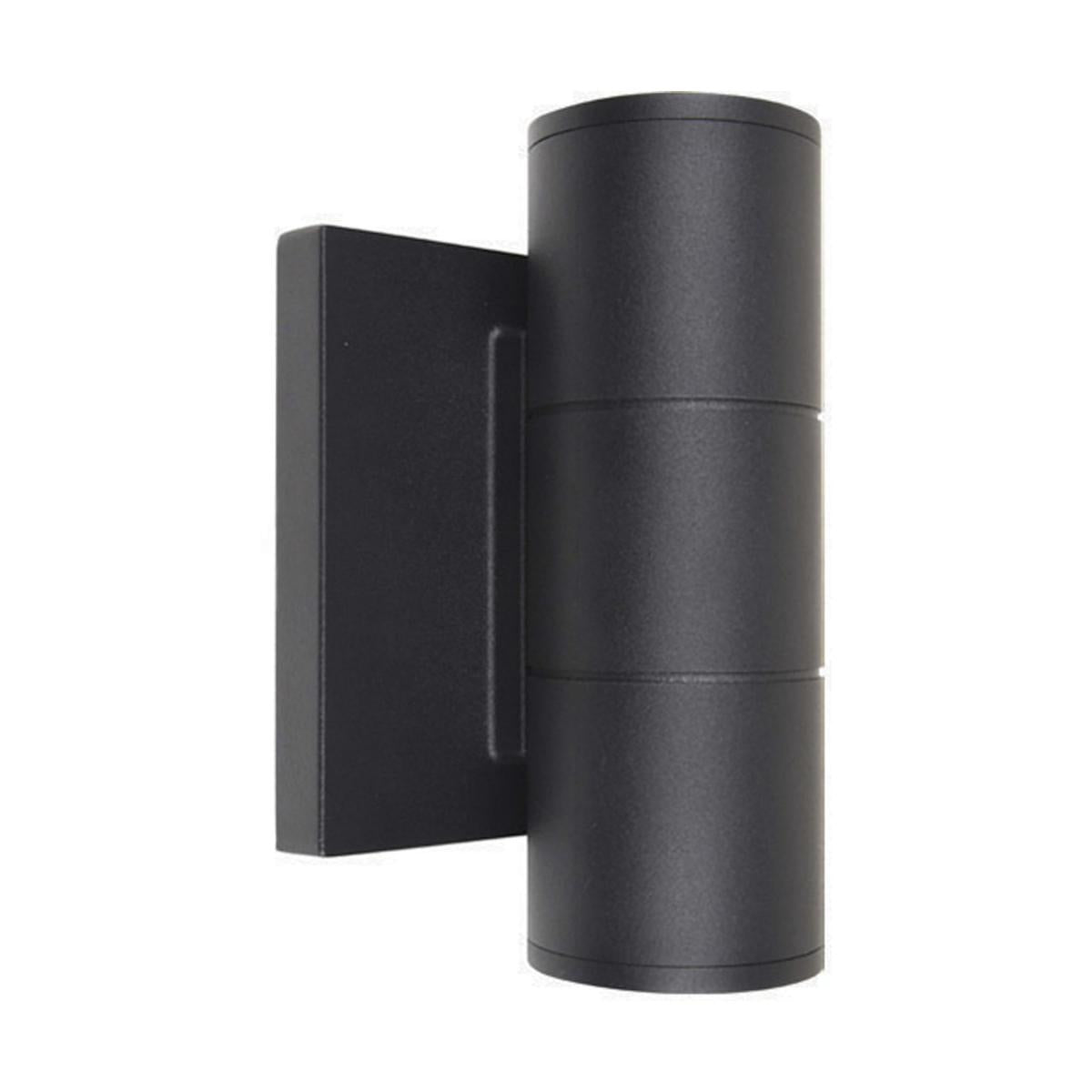 Satco 62-1142R1 2 Light LED Small Up and Down Sconce Fixture Black Finish 10W 120/277V