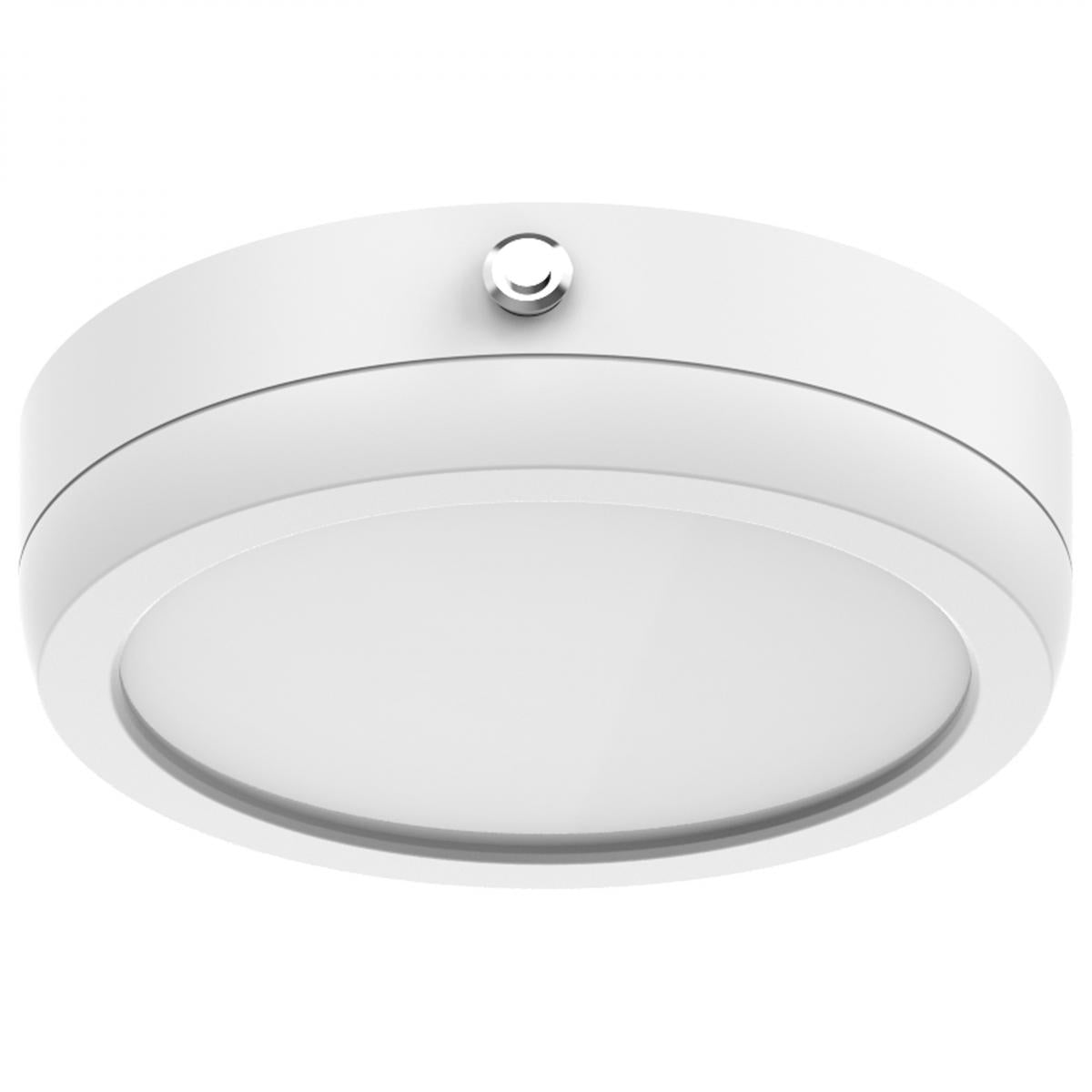 Satco 62-1720-EM Blink Pro EM Battery Backup 9 Inch Round Shape White Finish