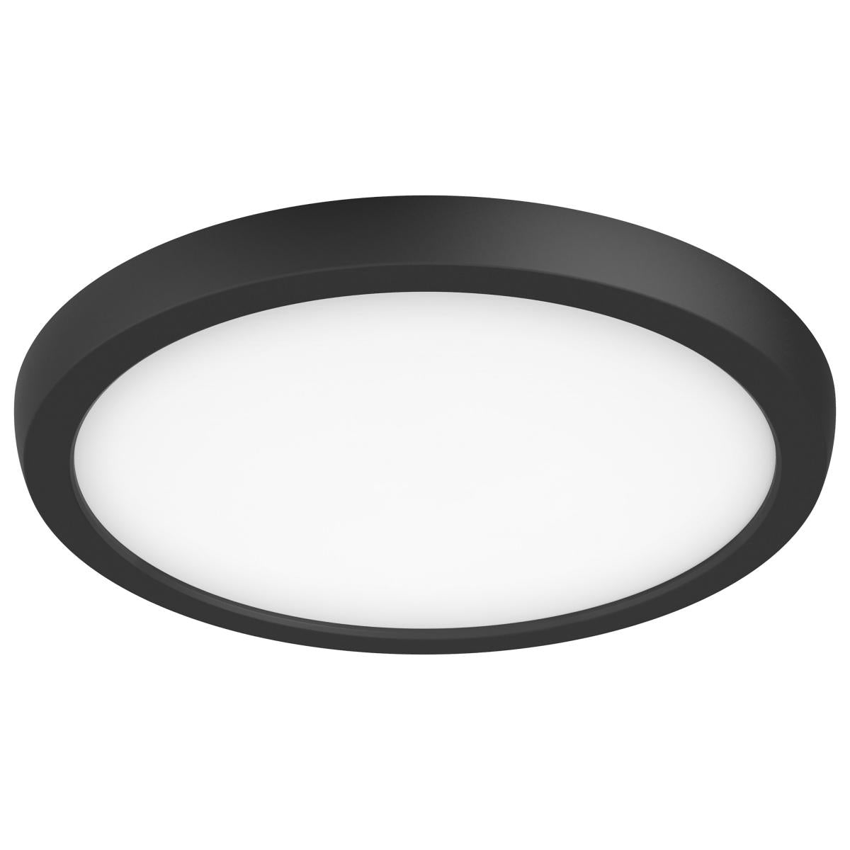 Satco 62-1786 Blink Pro Plus 19.5 Watt 12 in. Surface Mount LED CCT Selectable 90 CRI Black Finish 120/277 Volt Round Shape
