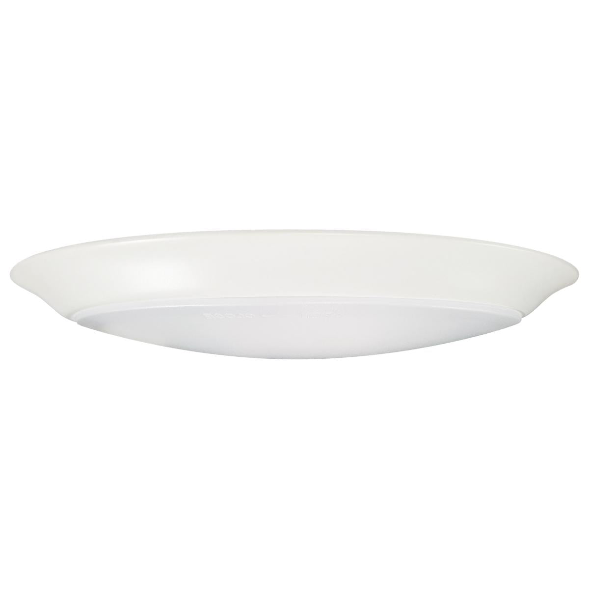Satco 62-1810 10 inch LED Disk Light 6 Unit Contractor Pack 5-CCT Selectable 27K/3K/35K/4K/5K White Finish