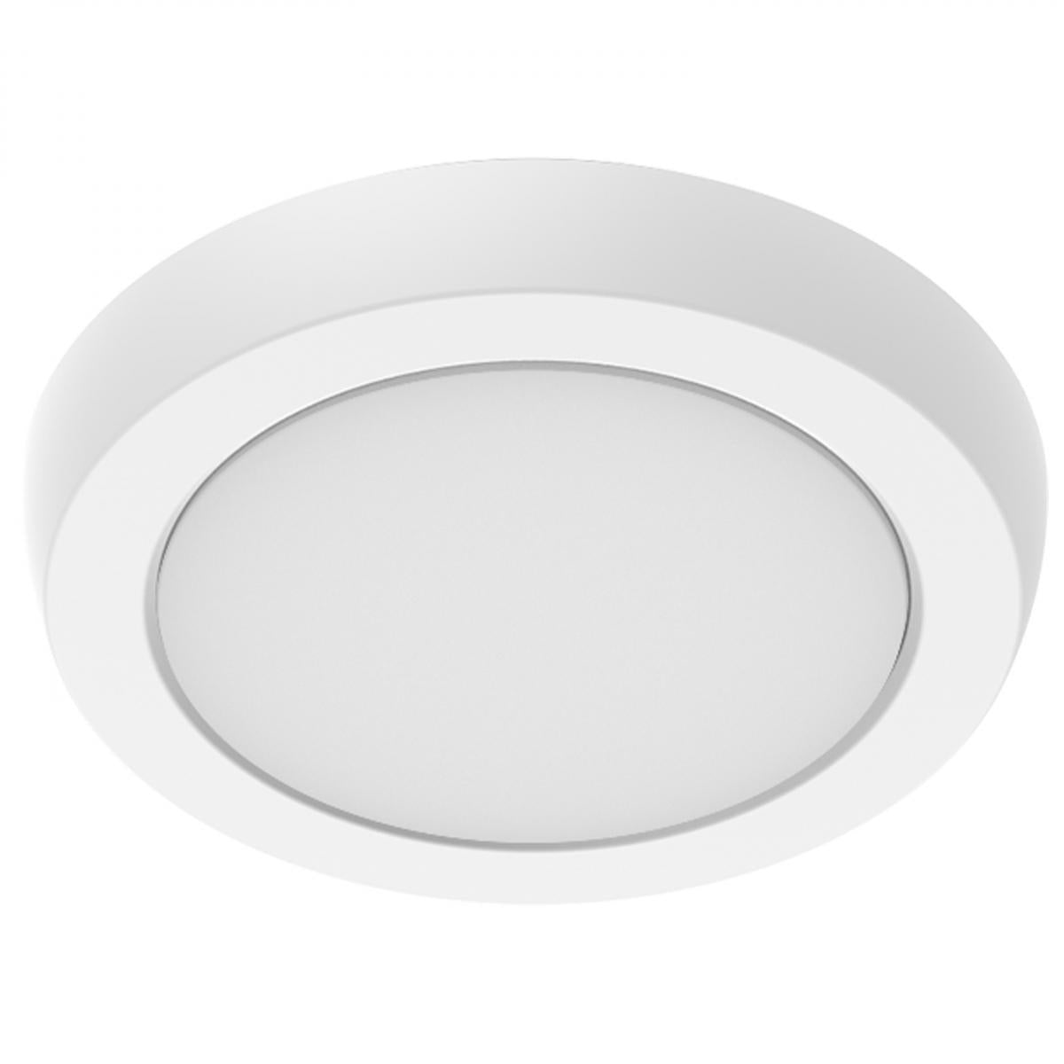 Satco 62-1900 Blink Performer - 8 Watt LED 5 Inch Round Fixture White Finish 5 CCT Selectable