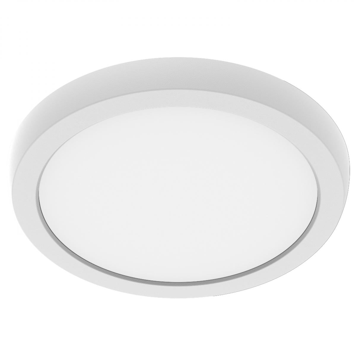 Satco 62-1910 Blink Performer - 10 Watt LED 7 Inch Round Fixture White Finish 5 CCT Selectable