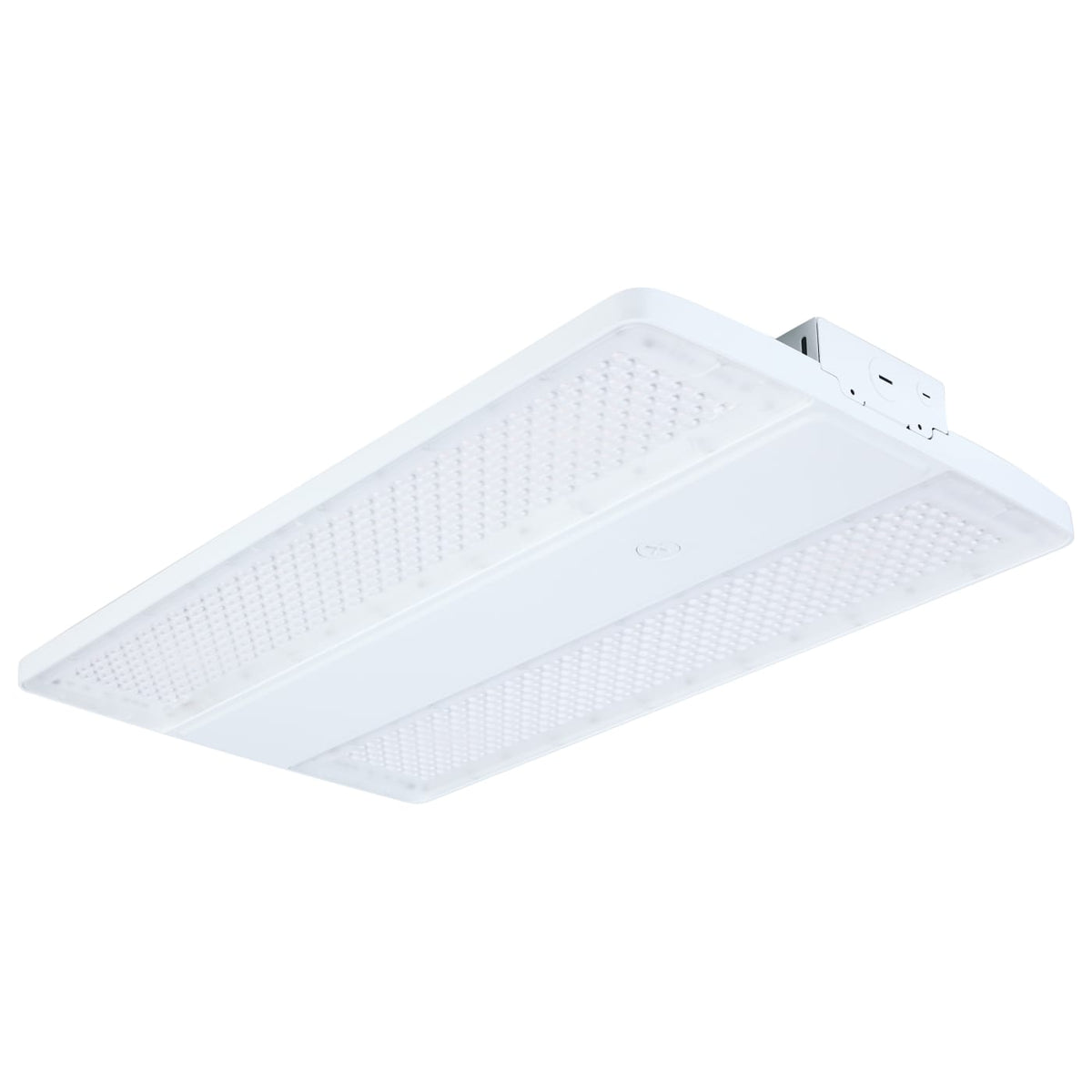 Satco 65-1512 LED Linear High Bay 240/220/180 Wattage Selectable 3K/4K/5K CCT Selectable Beam Angle Selectable White Finish 120-347 Volt