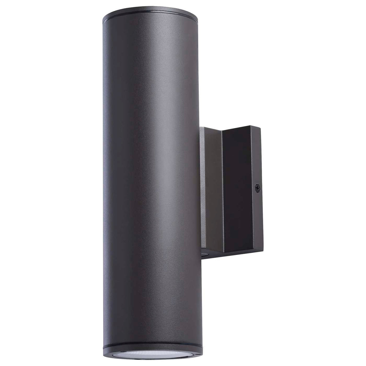 Satco 65-1755 10 Watt 3K/4K/5K CCT Selectable 1 Light Medium Wall Sconce Up or Down Installation Dark Bronze Finish 120-277 Volt