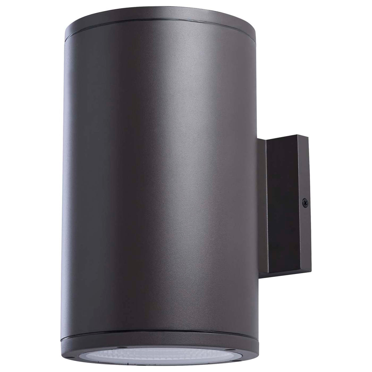 Satco 65-1758 20 Watt 3K/4K/5K CCT Selectable 1 Light Large Wall Sconce Up or Down Installation Dark Bronze Finish 120-277 Volt