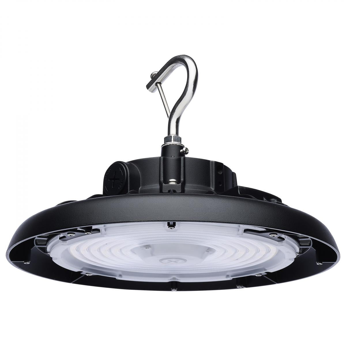 Satco 65-801R2 100 Watt UFO LED High Bay 4000K 14100 Lumens 277-480 Volt Black Finish