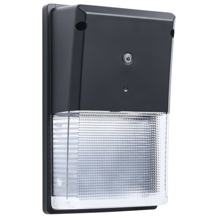 Satco 65-888 LED TURTLE SAFE SM WALL PACK Turtle Safe Wall Pack 20 Watt 4000K CCT Black Finish Amber Light