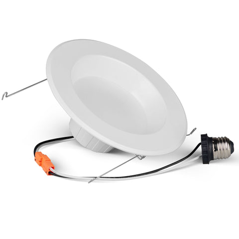 Bulbrite 773190 LED12REC/4/5CCT/927-950/WHRD/D 12W 4" DWNLGT E26 5 CCT - 27/30/35/40/50K