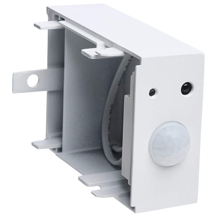 Satco 86-231 PIR SENSOR LINEAR CONNECTABLE Momentum PIR Sensor for LED Connectable Linear Strip Fixtures End Mount White Finish