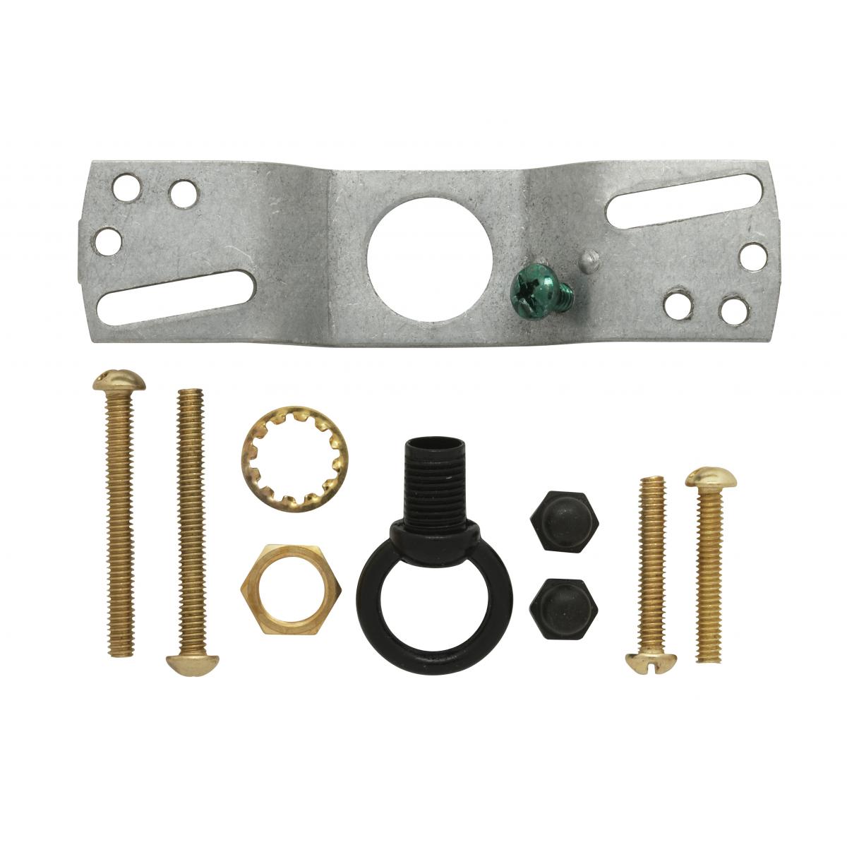 Satco 90-1689 1" Loop Parts Bag Black Finish