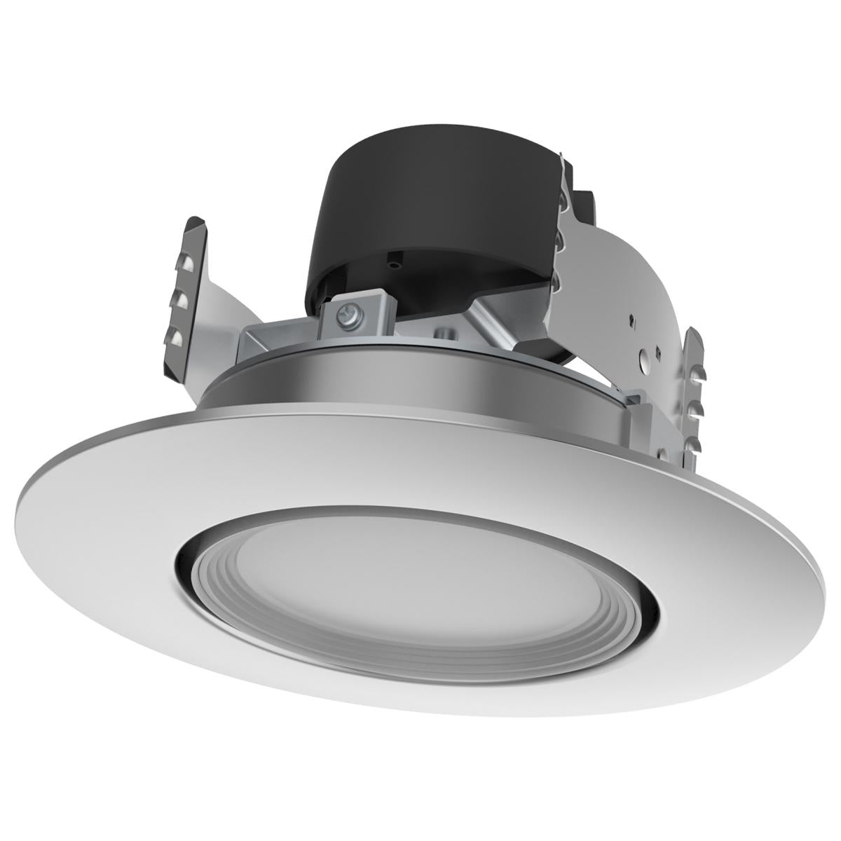 Satco S11855 7.5 Watt LED Retrofit Downlight Gimbaled 120 Volt CCT Selectable Brushed Nickel Finish