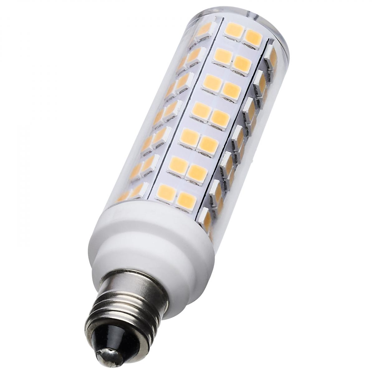Satco S12338 6.5 Watt T6 LED Clear Finish E11 Base 3000K 120 Volt