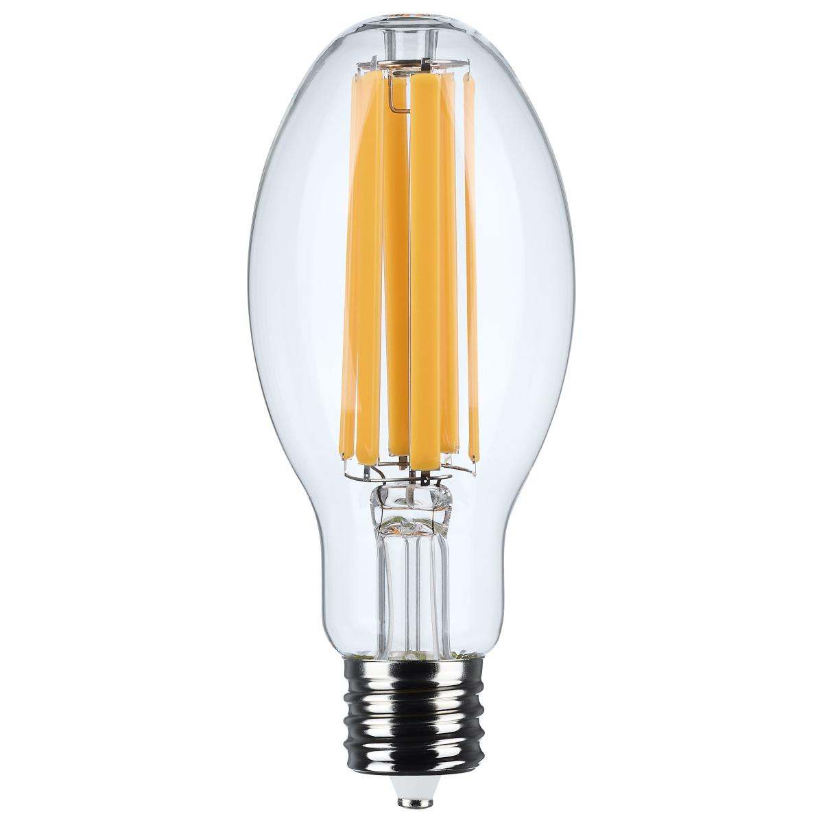 Satco S13187 28 Watt LED HID Replacement ED28 4000K Extended Mogul Base Clear 120-277 Range Voltage
