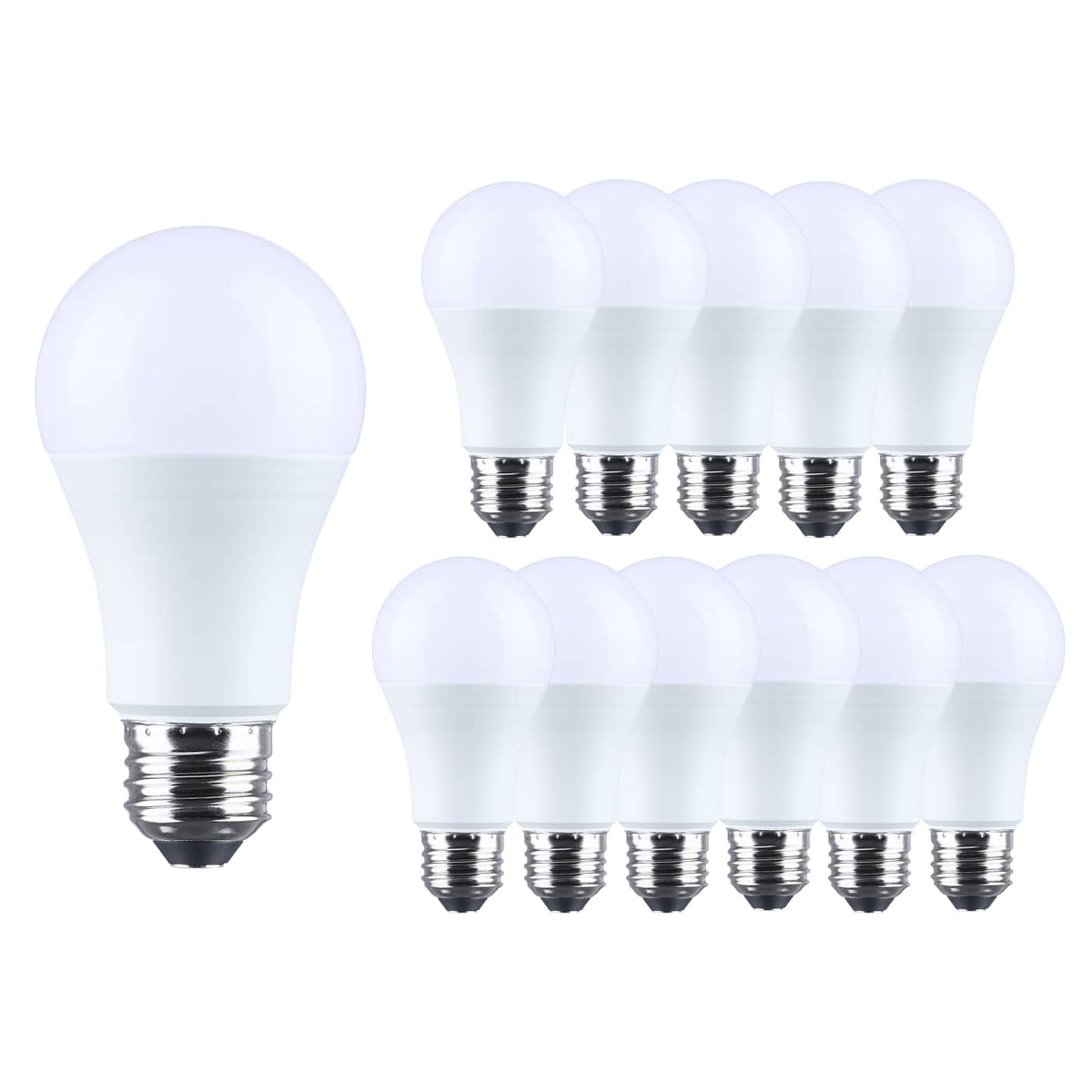 Satco S14337 15 Watt LED A19 3000K CCT Medium Base Plastic 120 Volt 12-Pack