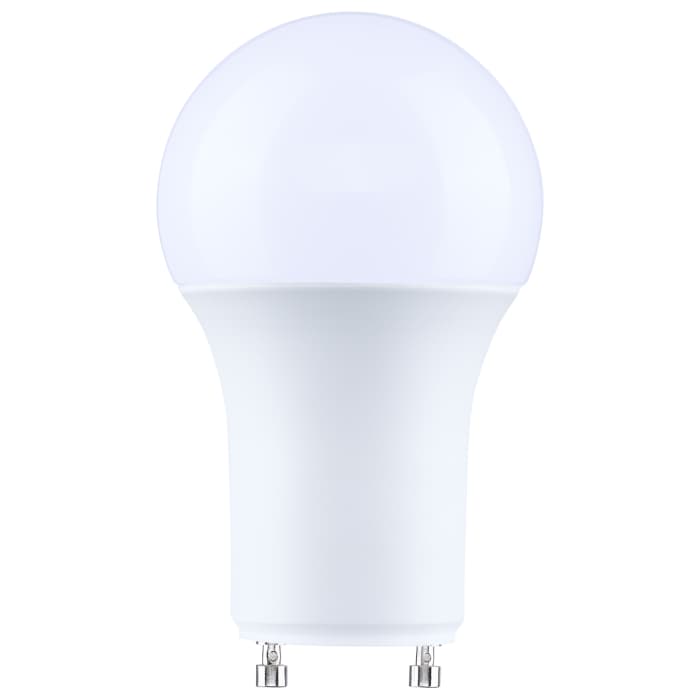 Satco S15218 9.5 Watt A19 LED 5000K CCT 90 CRI Bi Pin GU24 Base Plastic Dimmable 120 Volt