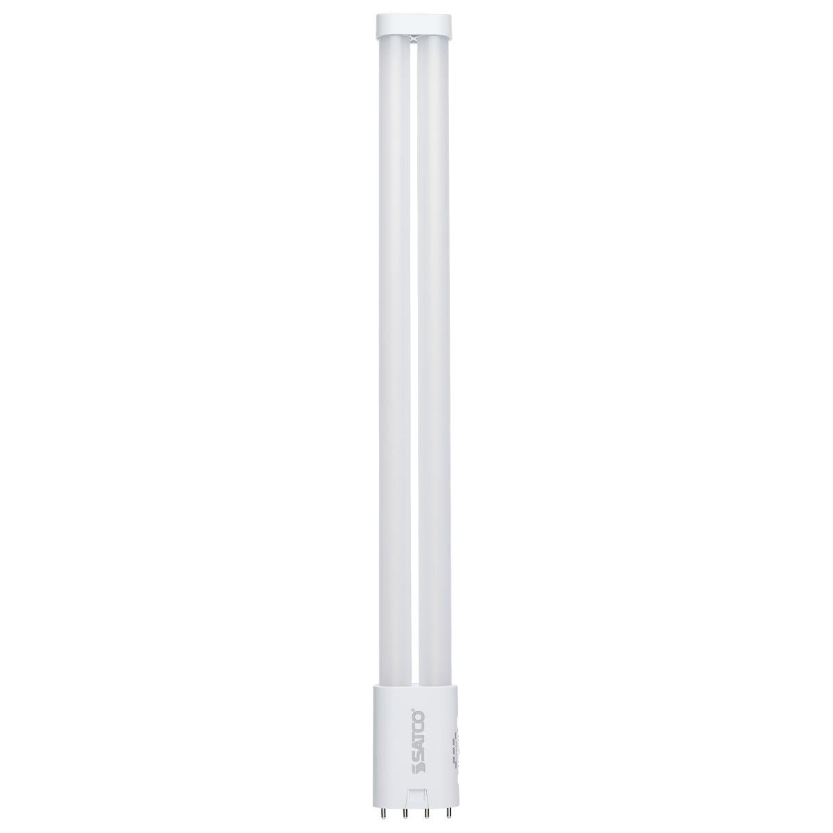 Satco S18422 16 Watt PLL LED 2G11 Base 30K/35K/40K/50K/65K CCT Selectable Ballast Bypass 120-277 Volt