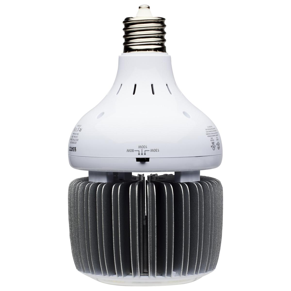 Replacement for Satco S13115 130 Watt LED HID 5000K Mogul extended base Type B Ballast Bypass120-277 Volt - NOW S33115