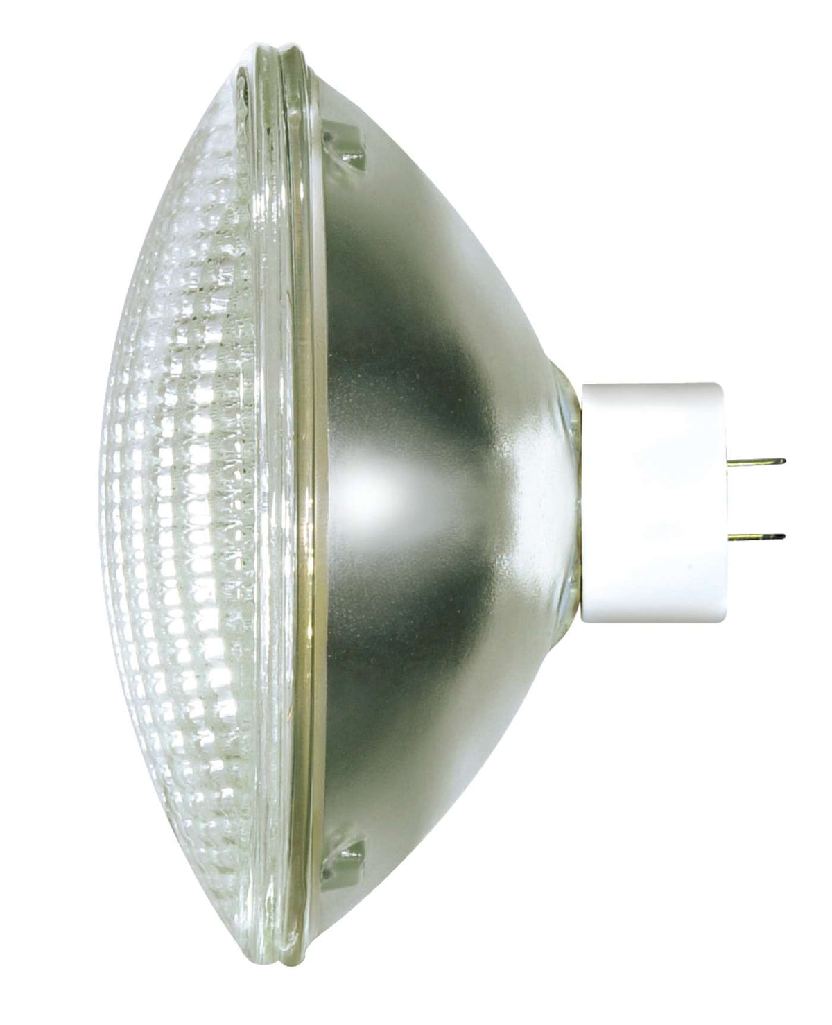 Satco S4351 500 Watt sealed beam PAR64 2000 Average rated hours 6500 Lumens Mogul End Prong base 120 Volt