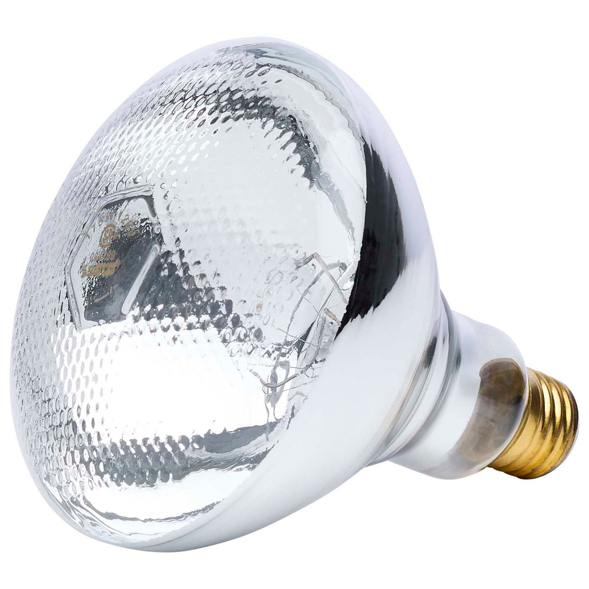 Satco S4759 125 Watt BR38 Incandescent Clear Heat Medium Base 120 Volt
