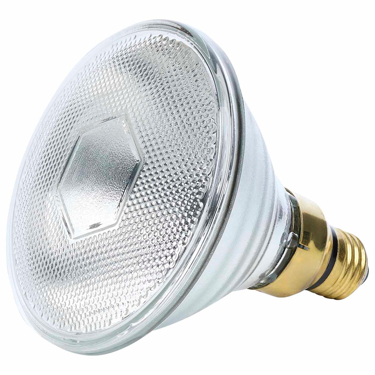 Satco S4798 125 Watt PAR38 Incandescent Clear Heat Medium Base Weatherproof 120 Volt