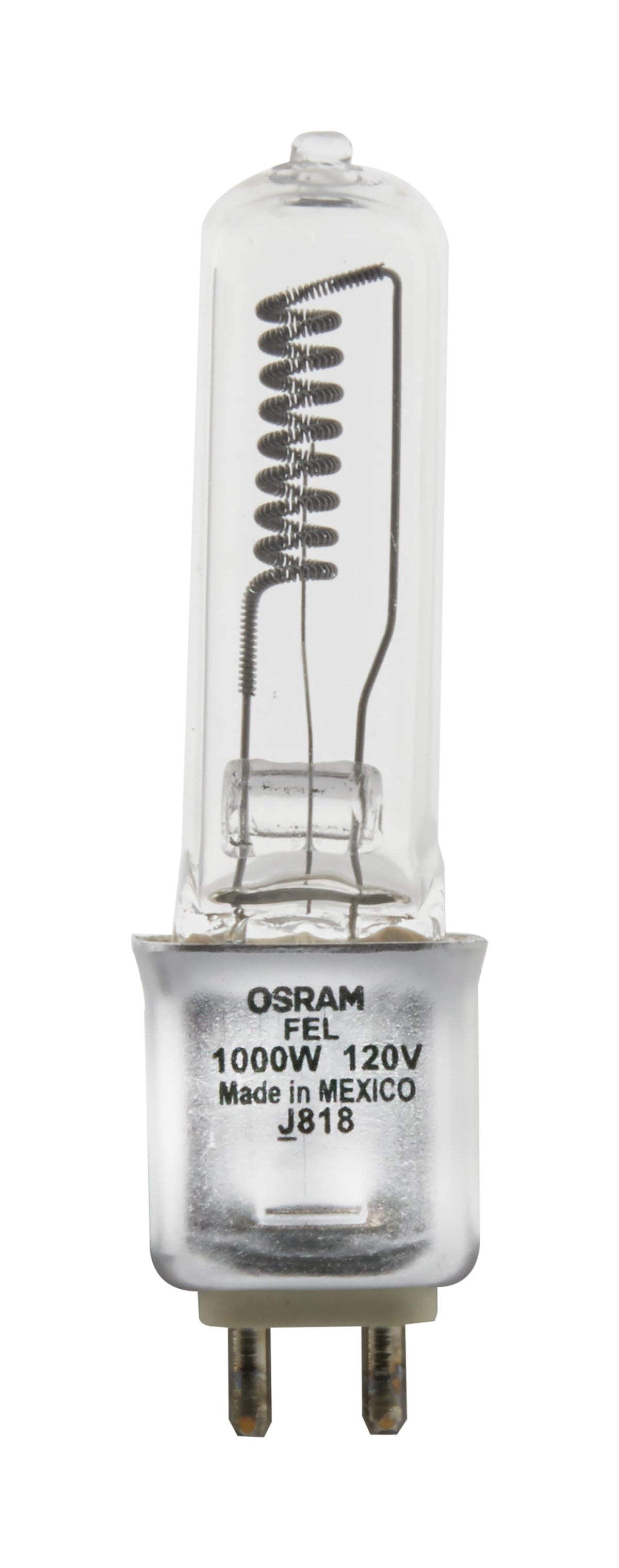 Satco S7759 1000 Watt Halogen T6 Clear G9.5 base 120 Volt