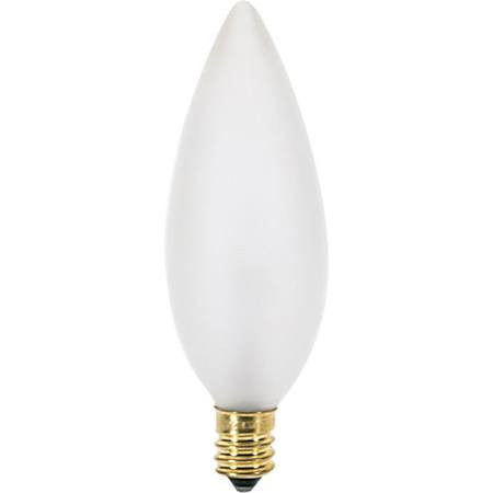 Replacement Satco S3287 60W TORP CAND FROST Torpedo Frost - NOW LED