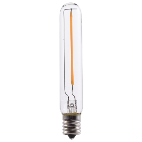 EIKO 09866 LED2.5WT6.5E17/FIL/827-DIM-G7 LED Advantage Filament T6-1/2 320 Deg, 2.5W 200lm Dimmable 80CRI 2700K E17 120V