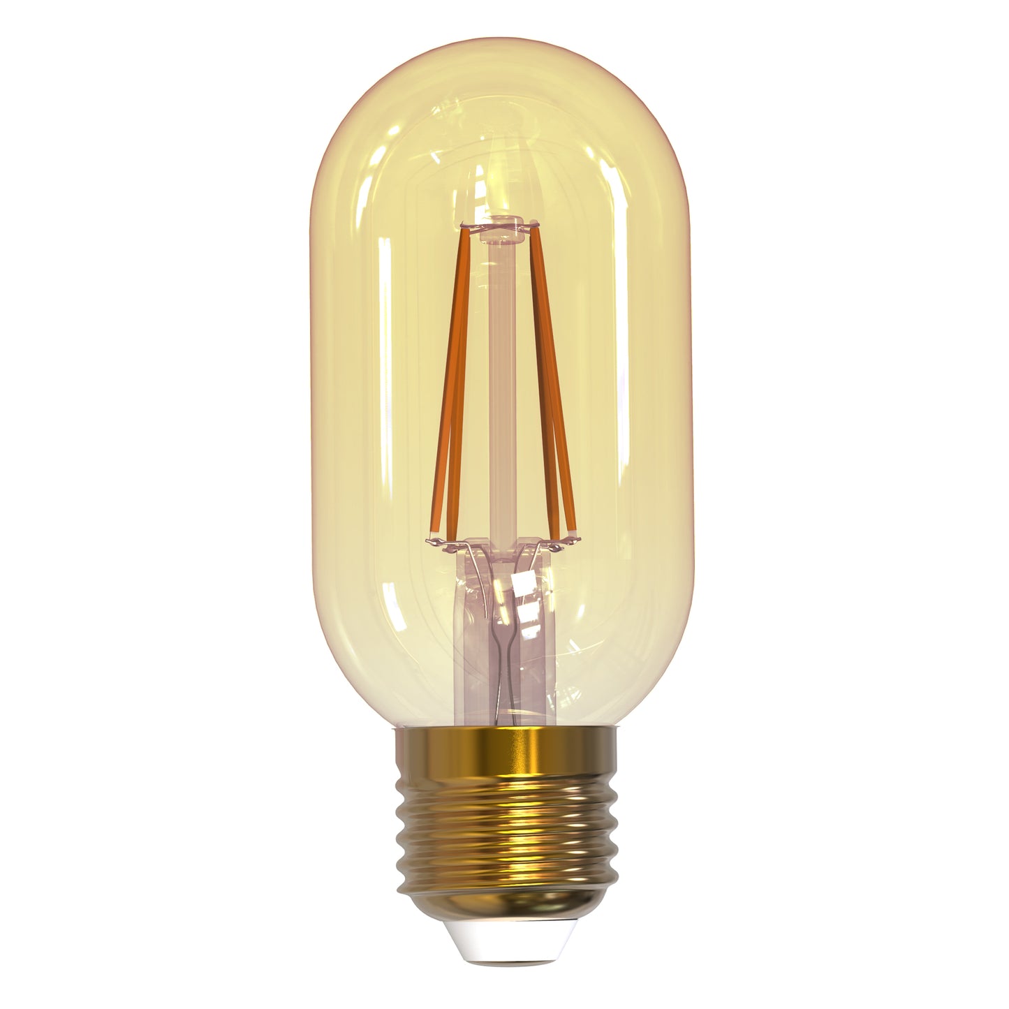 Bulbrite 776905 LED4T14/21K/FIL-NOS/3 4W LED T14 2100K FILAMENT NOSTALGIC E26 FULLY COMPATIBLE DIMMING