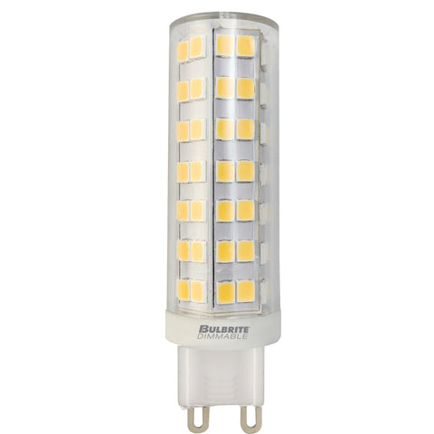 Bulbrite 770645 LED6G9/30K/120/D 6.5W LED G9 CLEAR 3000K DIMMABLE 120V