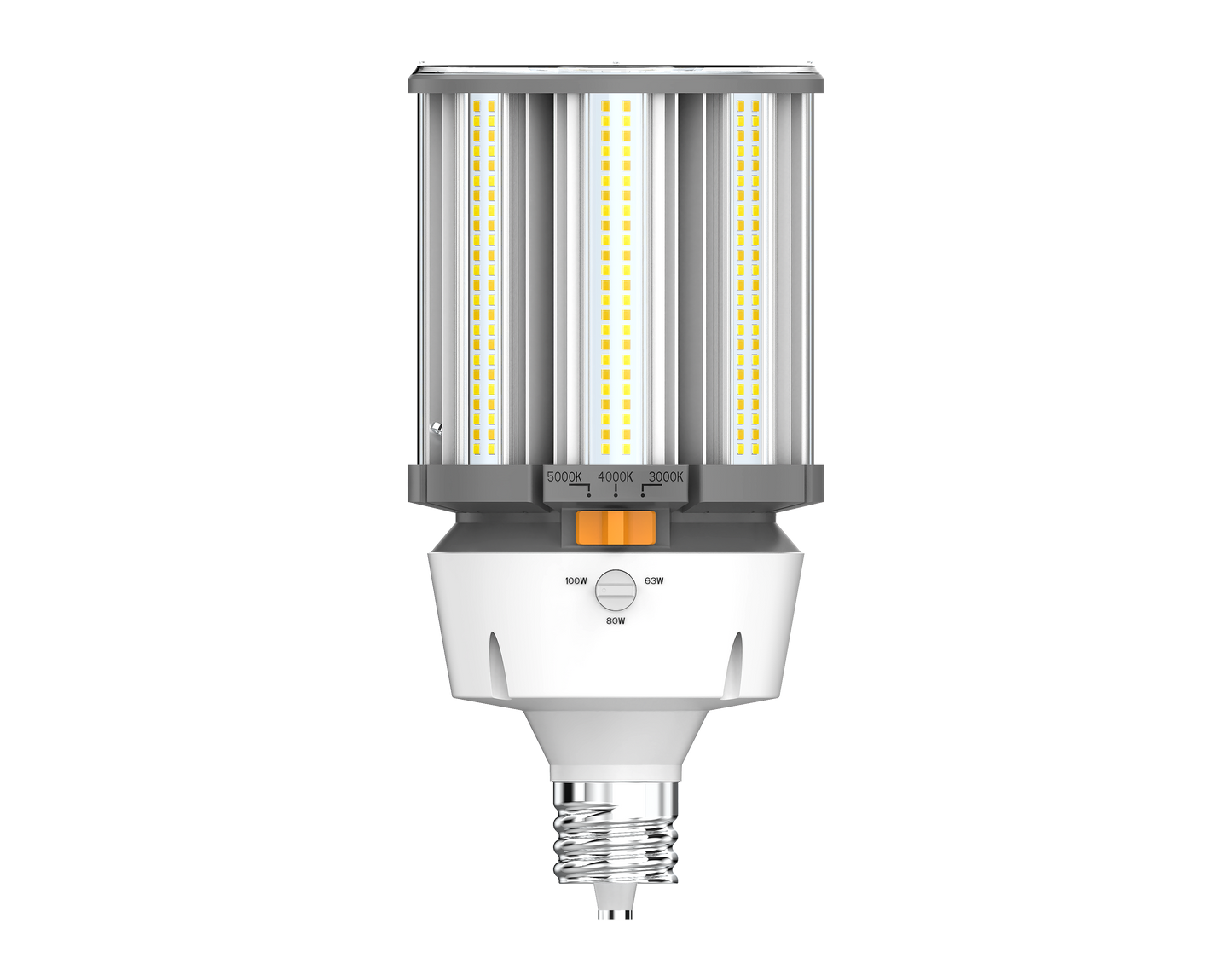 EIKO 12718 LPS100CC/8FCCT/U/EX39 LED HID Corn Cob 100/80/63W 14500LM 80CRI 30/40/50K 120-277V EX39