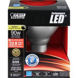 FEIT PAR38/830/LEDG11 930 Lumen 3000K Dimmable LED PAR38 PAR38DM/930CA