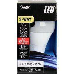 Feit A50/150/950CA 7/15/23W LED 3-Way 5000K