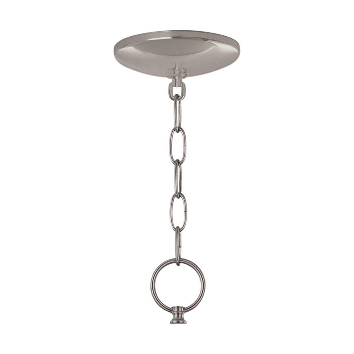Satco 25-1403 Convertible Pendant Hardware; For SF76/433; Brush Nickel Finish