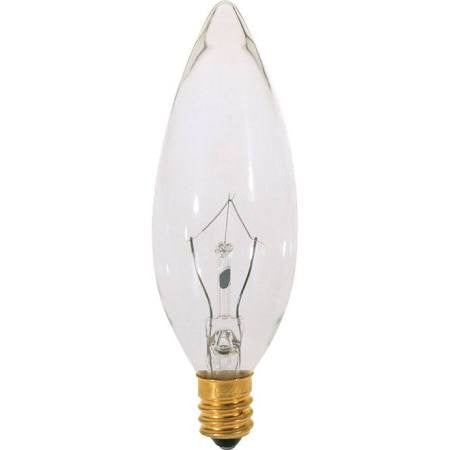 Satco S3230 15W CAND TORP CLEAR