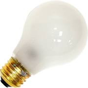 Satco S5021 50W 34V A19 Frosted LOW VOLTAGE E26 Medium Base Incandescent Bulb