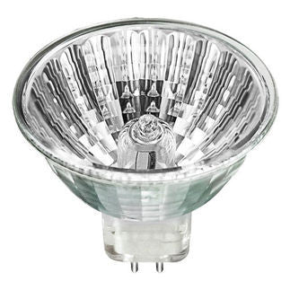 Plusrite 3214 - 20 Watt Halogen Light Bulb - MR16 - BAB Flood - Open Face