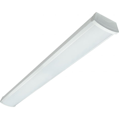 Satco 65-1082 LED 4 ft. Ceiling Wrap 40W 4000K White Finish 100-277V
