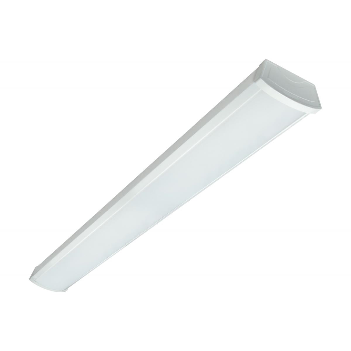 Satco 65-1089 LED 4 ft. Ceiling Wrap 40W 5000K White Finish 120-277V