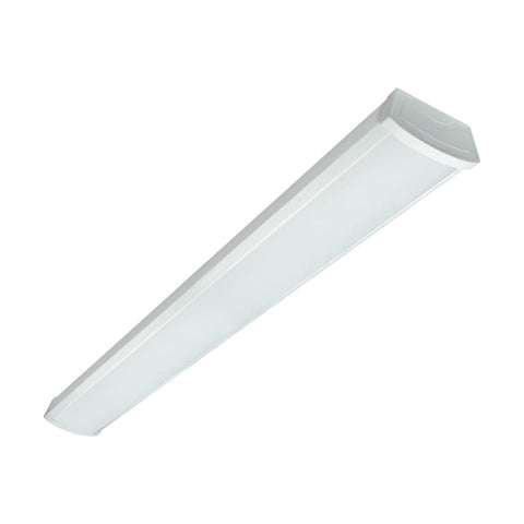 Satco 65-1089 LED 4 ft. Ceiling Wrap 40W 5000K White Finish 120-277V
