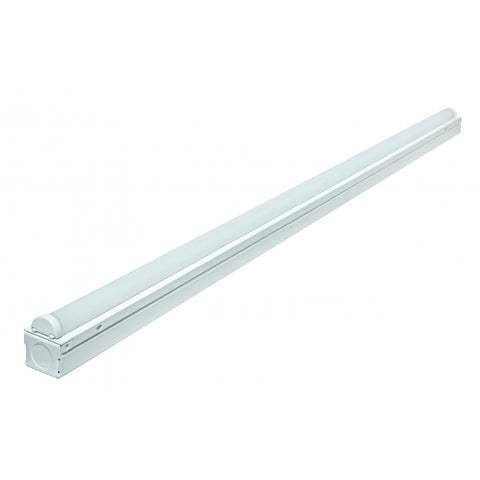 Satco 65-1101 LED 4 ft. Strip Light 24W White Finish 100-277V