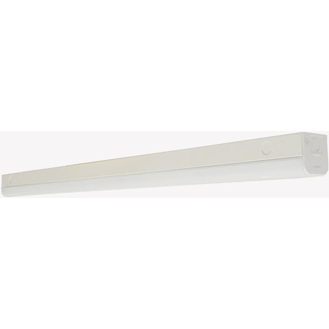 Satco 65-1123 LED 4 ft. Slim Strip Light 38W 5000K White Finish with Knockout