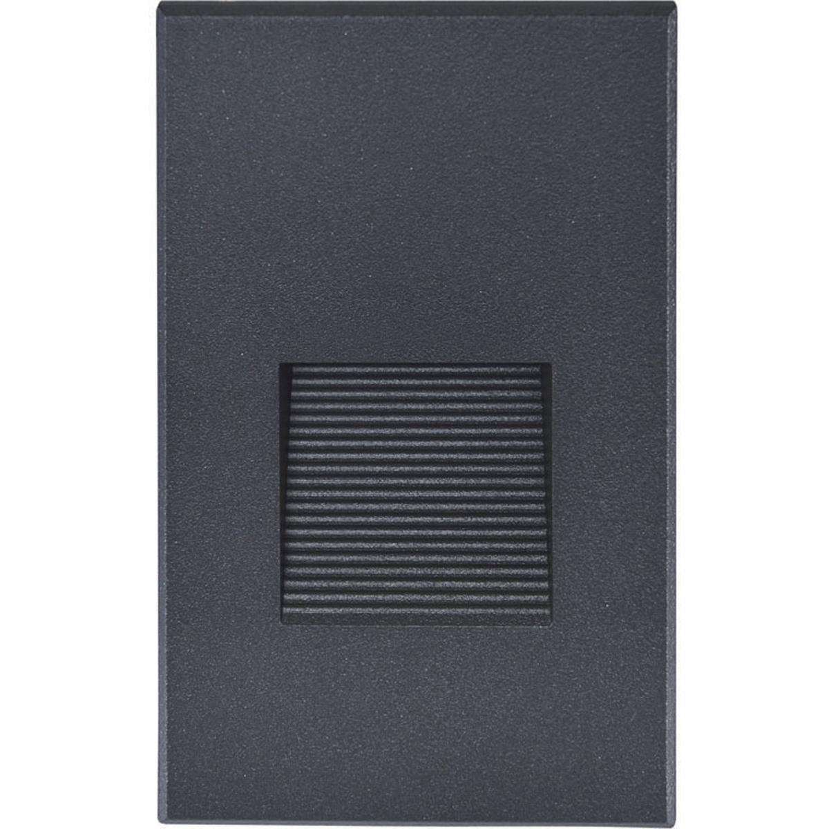 Satco 65-401 LED Vertical Step Light; 3W; Bronze Finish; 120V