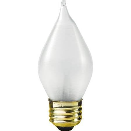 Satco S3414 40C15 40 Watt C15 Satin Spun