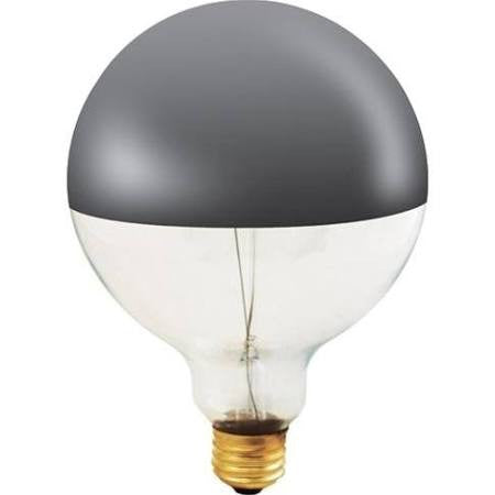 Bulbrite 712351 100G40HM Half Chrome 100 Watt G40 Silver Bowl