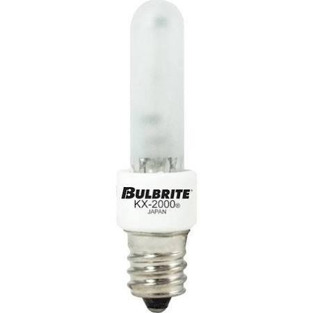Bulbrite 473041 KX40FR/E12 Candelabra E12 Frosted 40-Watt T3 Xenon Light Bulb