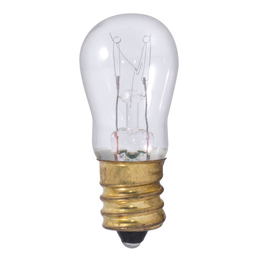 Bulbrite 703006 6S6 6W S6 E12 Clear