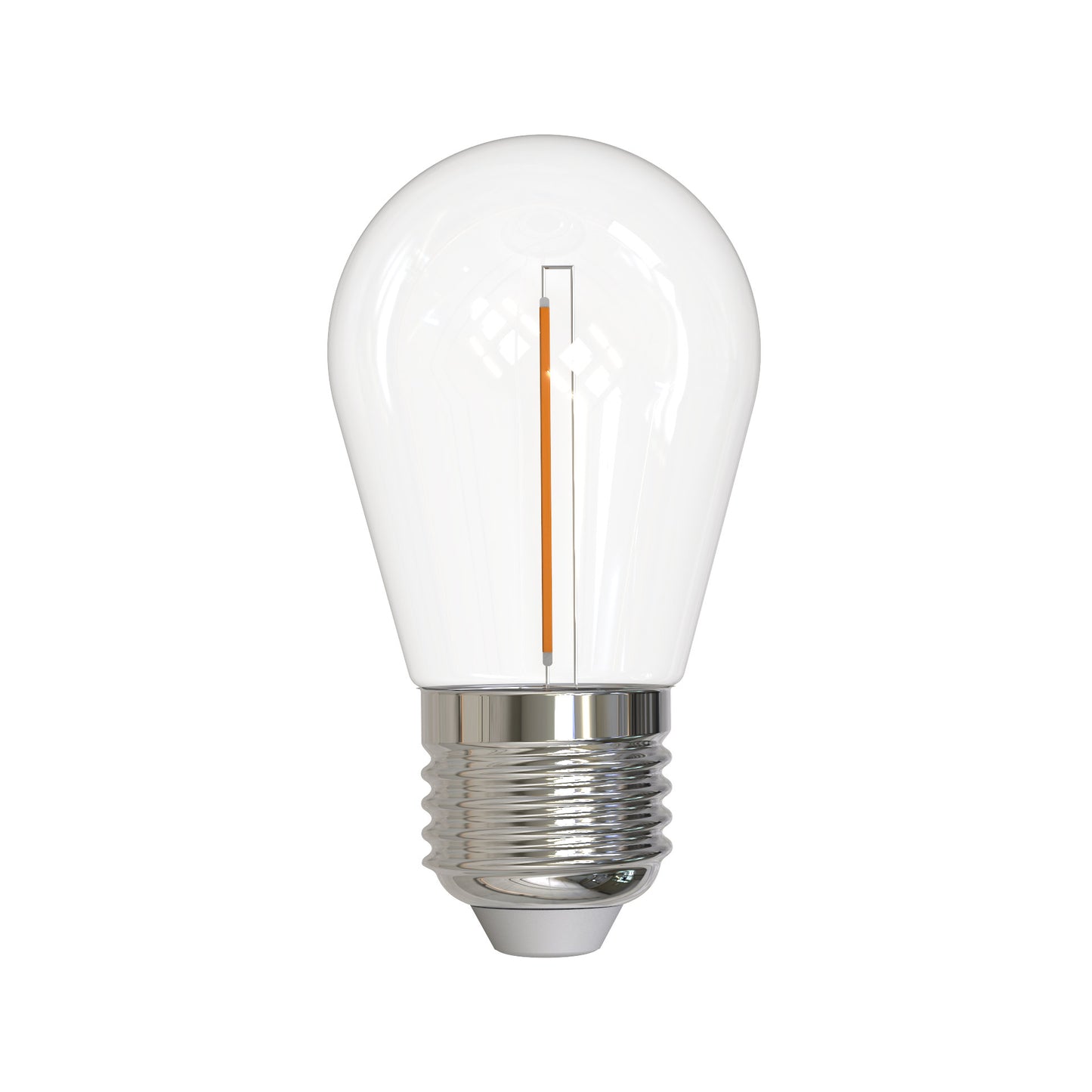 Bulbrite 776785 LED1S14/27K/FIL/PL 1W S14 E26 Clear