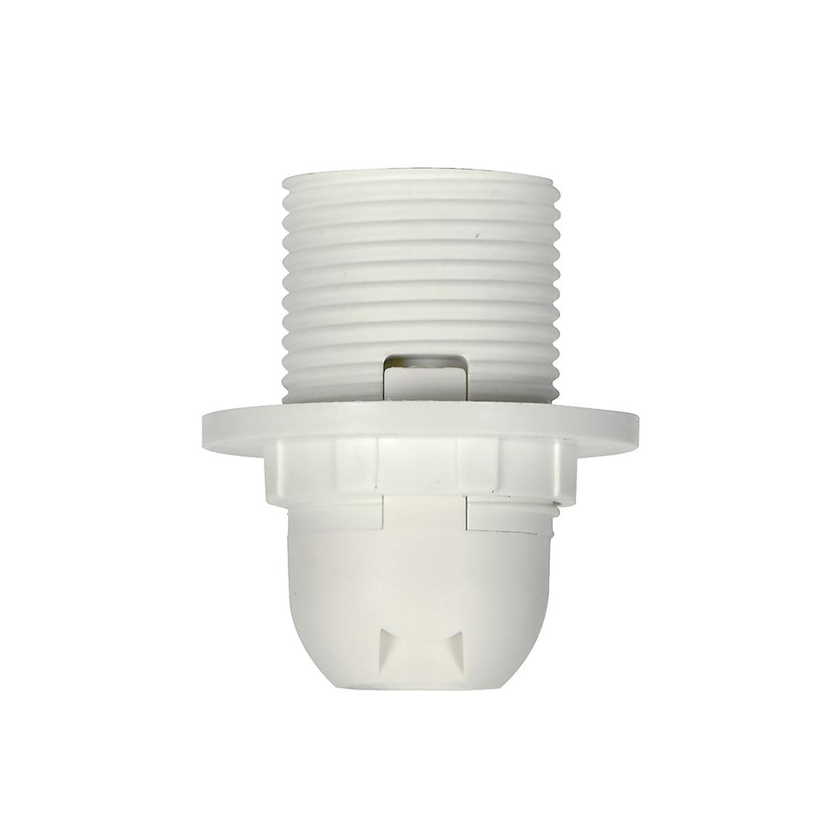 Satco 80-1650 Candelabra European Style Sockets, 3 Piece, Full Uno Thread and Ring
