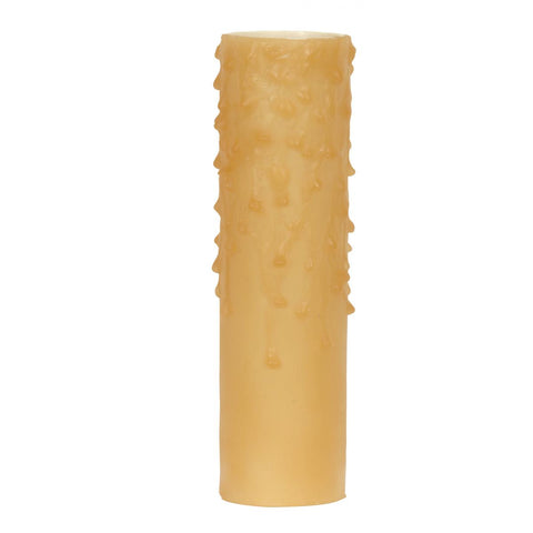 Satco 80-2088 Bee's Drip (Bee's Wax) Edison Base Amber (Honey) 1-1/4" Inside Diameter 1-9/16" Outside Diameter 40W Max 6" Height